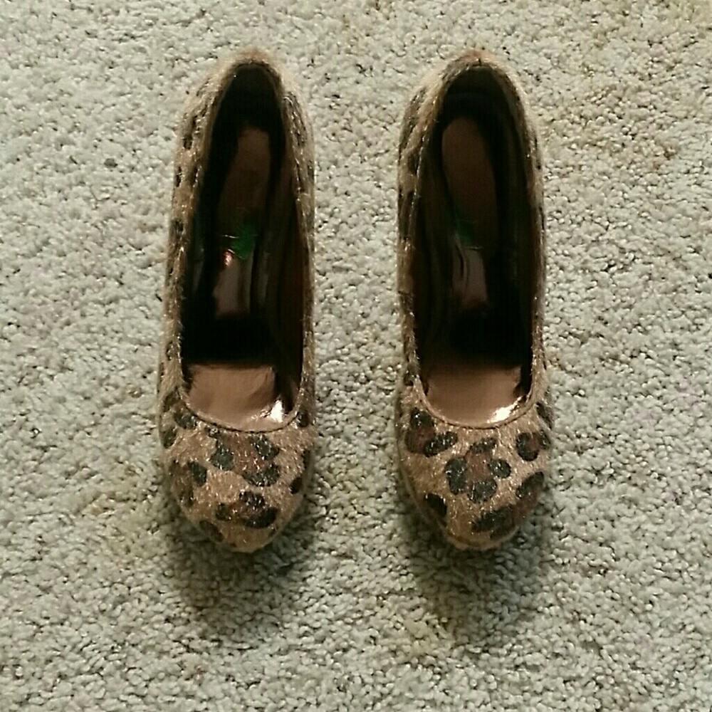 Cheetah Print Heels